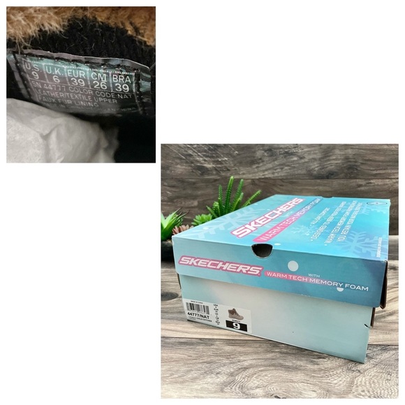 NIB Skechers Cold Catcher Faux Fur Cuff Snow Boot - Picture 13 of 13